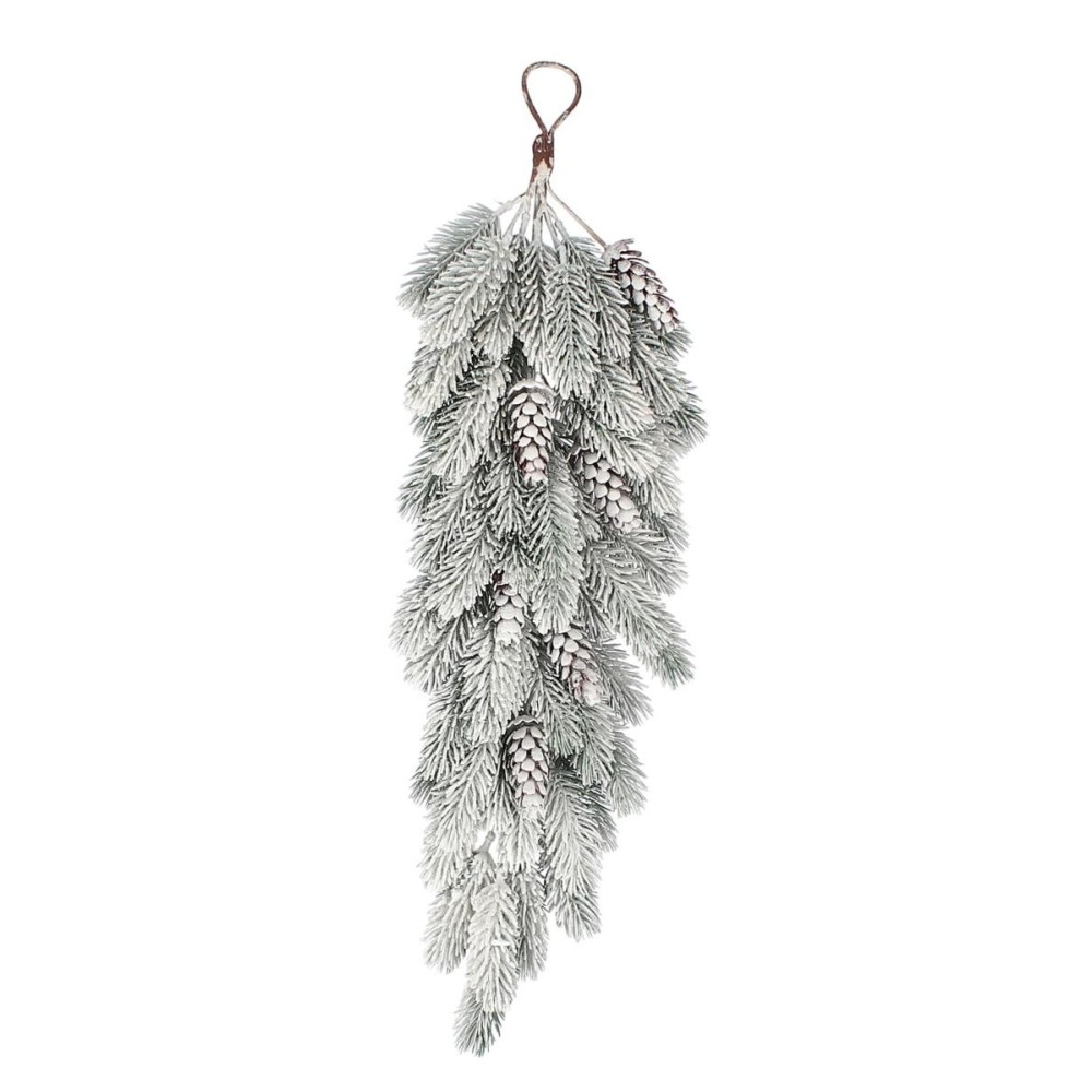 DECORAZIONE LYNDA INNEVATO PIGNA H.25CM.